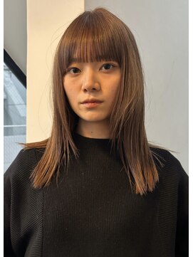 ドロップ(drop) 秋冬イメチェンパッっとカット！こっくりブラウン　ダブルカラー