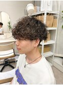 スパイラルパーマ