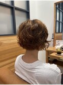 ショートボブパーマ