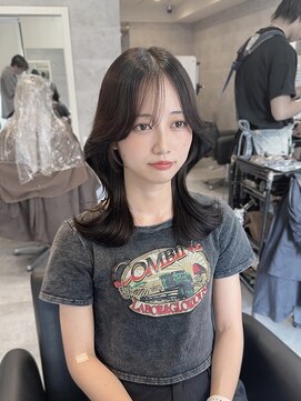 ベル(BEL) 【韓国風】20代、30代◎赤ちゃん前髪くびれヘア