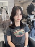 【韓国風】20代、30代◎赤ちゃん前髪くびれヘア