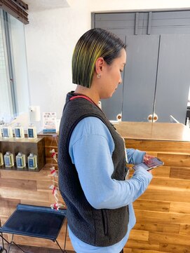 シロ(siro) 切りっぱなしボブ