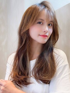 アグ ヘアー エヴァン 栄店(Agu hair evan) 《Agu hair》ナチュラルかきあげロング