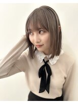 エフ(ef.)&nbsp;ストレートボブ/ミルクティベージュ