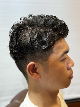 ヘアモード キクチ 銀座店 短髪パーマ