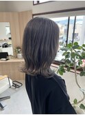 ダブルカラー×ホワイトシルバー