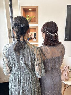 シャンプーボーイ ヒノ(SHAMPOO BOY Hino) お呼ばれスタイル