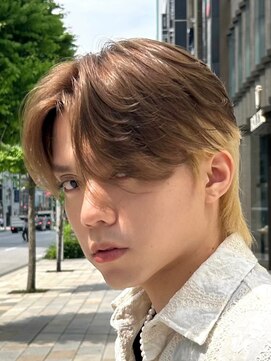 ノラギンザユー(NORA GINZA/U) インナーブリーチセンターパート韓国ヘアフェザーショート