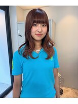 フラム 渋谷(flamme)&nbsp;◎ブリーチなしオレンジカラー◎