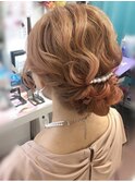 ヘアセット/ヘアアレンジ/結婚式お呼ばれヘア