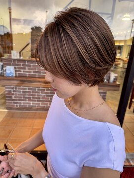 リコリミックス(RICO remix) 明るめベージュハイライト