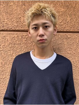 ヒュージ 三軒茶屋(huge) スパイキーショート/ダブルカラー/メンズカット/メンズ