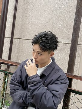 ヘアサロン アウラ(hair salon aura) フェザーショートスイングショートスイングバックメンズショート