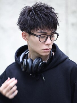 リップス 仙台annex(LIPPS) 正面も横顔もカッコいいダウンバングショート