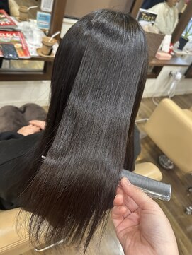 ネオメテオストレート　酸性ストレート　ツヤロング