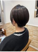 女性らしい丸みショート【カミケン黒岩店/福島】