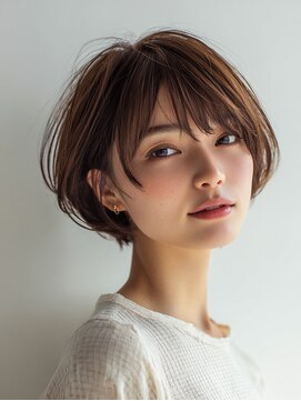 ロディーナコク 大口 新子安(rodina.coc) 着物ヘア/ダークアッシュ/ミディアムレイヤーカット/大口子安