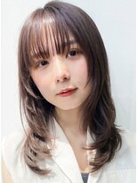 アンジュール(UNJOUR.)&nbsp;髪質改善透明感カラー×美髪レイヤーカット◎小顔20代30代