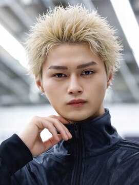 リップス 表参道店(LIPPS) ハイトーンスパイキーショート