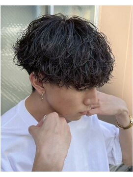 フィフス 栄(fifth) 波巻きスパイラルパーマメンズマッシュツイストスパイラルパーマ