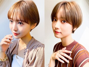 アドラーブル ココロ 新潟(adorable CoCoLo)の写真/髪質・ボリューム・毛流れまで調整し計算されたカットであなたに合った”可愛い”を表現★