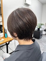 アンド 夙川(AND)&nbsp;クールショート/大人ショートボブ/ココアベージュ☆