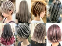 ヘアーファクトリー☆マハロ(Hair Factory☆MAHARO)の雰囲気（貴女の魅力を最大限に引き出すデザインヘアカラーも大好評です♪）