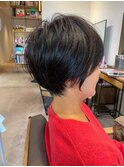 小顔ショート【ひばりヶ丘/ショート/ショートボブ/前髪カット