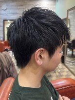 ヘアメイクアクト 都賀店&nbsp;めいっぱい量を減らした高校生カット