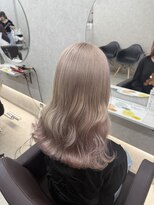 アン ブリーチ 大宮駅東口店(UN BLEACH)&nbsp;ブリーチ2回ホワイトベージュカラー♪♪