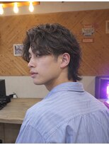 ロム 札幌大通(LOM)&nbsp;メンズシャドウパーマ【札幌】