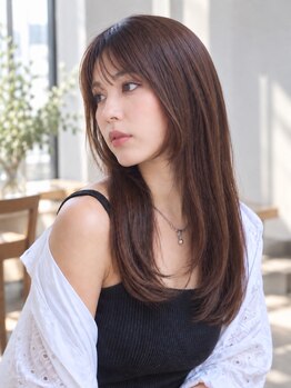 カイノ 南青山店(KAINO)の写真/ハッシュカットで顔まわり小顔へ！1mmにこだわる似合わせで理想の自分に♪