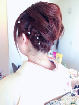 ヘアラボナチュラ(hair Labo natura) お着物アップスタイル