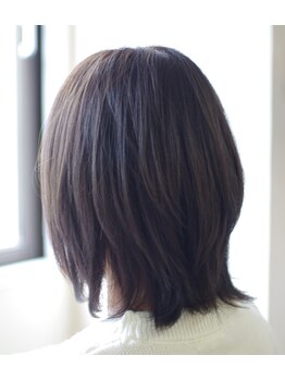 リリーフ ヘア(ReLIEF hair)の写真/日本人特有の赤みを分解しながら染めていく話題の最新カラー!!【エドル】繰り返すほどに透明感抜群の色に♪