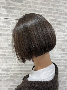 アッシュ 高円寺店(Ash) ナチュラル縮毛矯正×ミニボブ