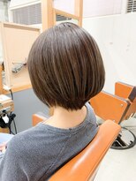 ユッカ エルア 武庫之荘南口(YUCCA elua)&nbsp;エルア角床大人キレイショートボブ