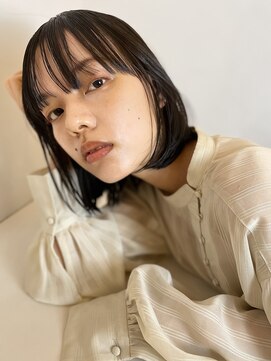 ラグゼ(Luxe) つるんとした質感のボブ【Luxe 高橋あや】