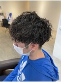 立体的なスタイル!!メンズツイストパーマ◎
