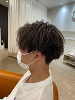 レガ(le ga)&nbsp;【メンズ】刈り上げスタイル×ソフトツイストパーマ！