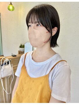 ルッカバイジェービー 行徳(lucca by jb) 黒髪/ボブルフ/ネビージュ/小顔/ワンレン/ボブ/ショート/前髪