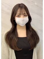 マカロン 郡山本店(MACARON)&nbsp;韓国風カットでたぷっとレイヤーロング