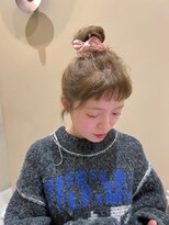 ネロ ヘアサロン ネイビー 渋谷(NERO HAIRSALON NAVY)&nbsp;【近藤真帆】ミルクティーベージュ　ブリーチなし　ヘアセット