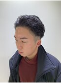 ゆるふわオールバック