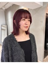 ローレン(LOREN)&nbsp;グレージュカラーミルクティーカラーインナーカラーダブルカラー