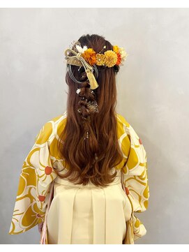 ラトリエコンタン(L´atelier Content) 【LateliercontentMIHO】成人式ヘア 卒業式ヘア 袴ヘア 振袖ヘア