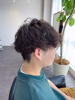 フラッグヘアー 博多駅前店(Flag HAIR)&nbsp;波巻きツーブロック束感モテる黒髪