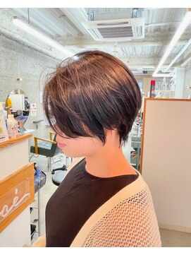 フラッグヘア 新宮店(Flag HAIR) オトナショートスタイル
