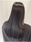 ツヤ髪ストレート