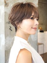 ショート/ひし形/くびれ/ショートボブ/20代30代40代50代