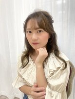 エミュ 天文館店(eMu) "ふんわりカラー"オリーブベージュ